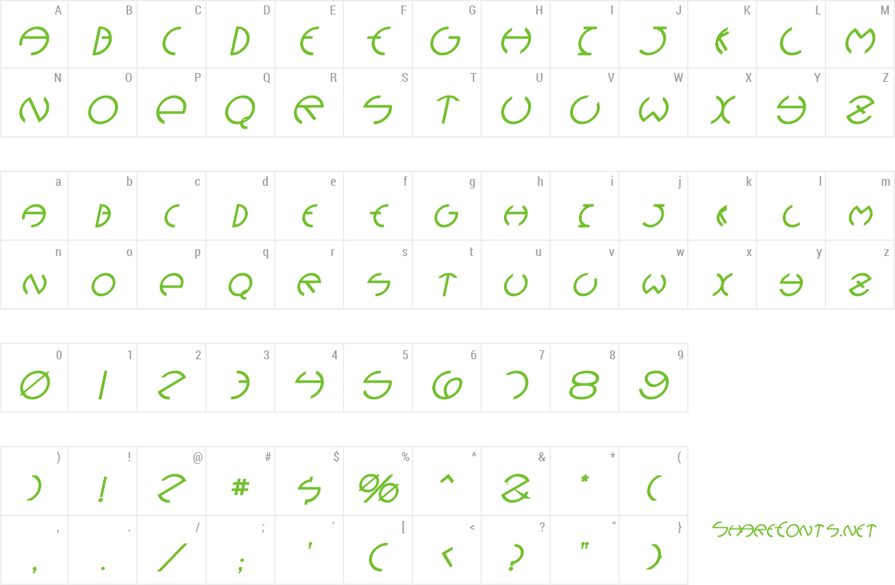 Font Devil Medium preview